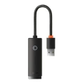 Переходник Baseus WKQX000001 Lite Series Ethernet Adapter USB-A to RJ45 LAN Port 100Mbps Black
