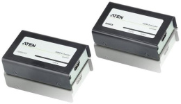 Удлинитель ATEN VE800A-AT-G HDMI, 60 м., 2xUTP, макс.разр.1080i 60м/1080p;1920x1200 60Hz 40м, HDMI+2xRJ45, 2xбп 220 5V, max data rate 6.75Gbps;max pixel clock 225MHz;HDMI 3D/Deep Color;подд. Dolby True HD/DTS HD Master Audio