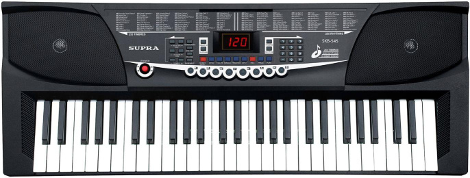 Синтезатор Supra SKB-545, черный