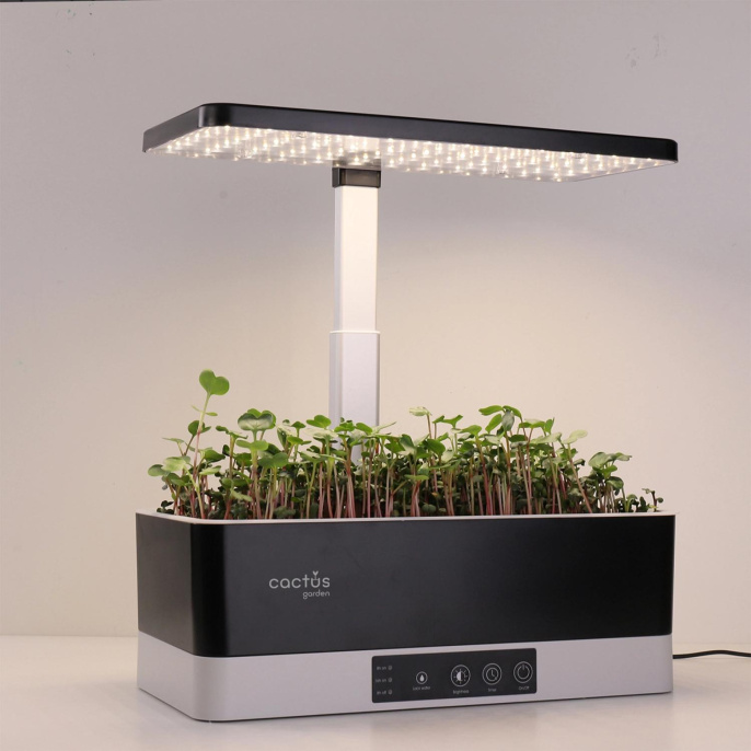 Гидропонная установка Cactus Garden 3.0л 24 черный (CS-LEDPOT-11)