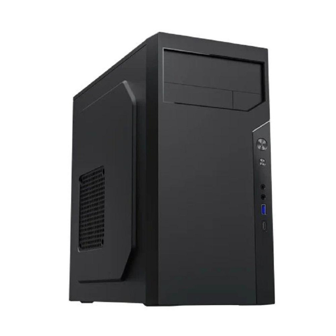 ZIRCON, IVA BK Midi Tower, Черный, БП 450Вт., 1*USB3.0, 1*USB Type-C, HD Audio