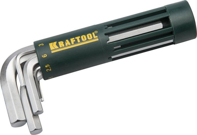 Имбусовые короткие ключи EXPERT 8 предметов Kraftool 27430-1_z01