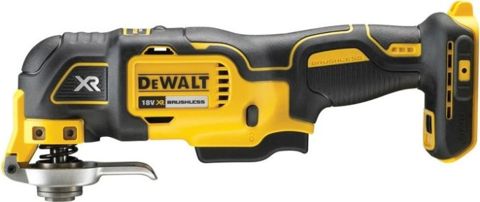 Реноватор DeWalt DCS356P2 DCS356P2-QW пиление, резка, шлифование, шабрение, питание: аккумулятор, 12 В, 5 А·ч, регулировка скорости, оборотов холостого хода: от 15000 до 20000 об/мин, диаметр