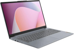 Ноутбук Lenovo IdeaPad Slim 3 15AMN8 [82XQ00XBSA] КЛАВ.РУС.ГРАВ. Grey 15.6" {FHD IPS Ryzen 5 7520U/16Gb/512Gb SSD/DOS}