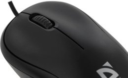 Мышь проводная Defender Patch MS-759, оптическая, USB, 1000dpi, черный [52759]