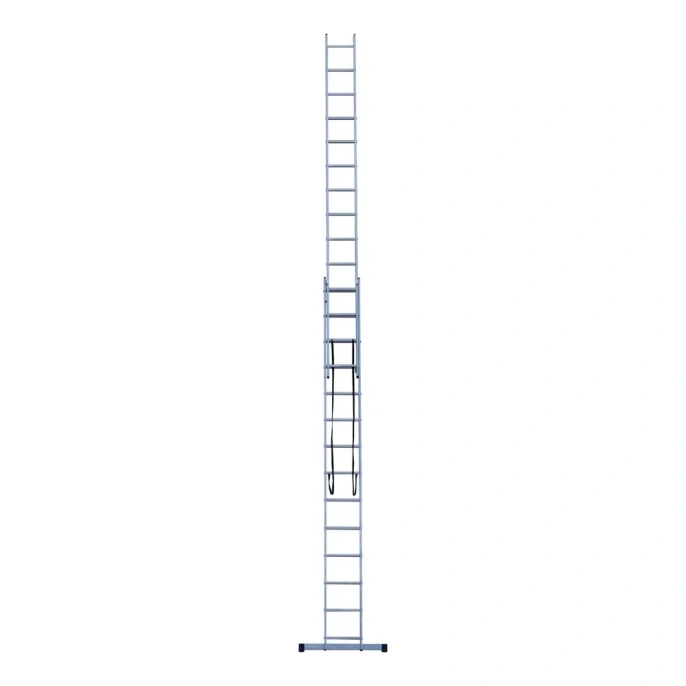 Лестница двухсекционная универсальная STAIRS 14 ступеней AL214