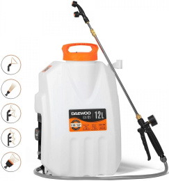 Опрыскиватель Daewoo DSA 12 Li Set аккум. ранц. 12л оранжевый/белый