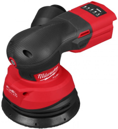 Эксцентриковая шлифмашина Milwaukee M18FROS125-0B 4933498253 орбитальная, Li-ion 18В, диаметр колебания: 2,38мм, скорость колебаний: 6000-12000об/мин, размер шлифподошвы: 127мм, сумка для инструментов, зарядное устройство не поставляется