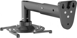 Кронштейн для проектора Cactus CS-VM-PR05B-BK, до 10кг, настенный, поворот и наклон, черный