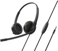 Гарнитура Creative HS-230,  для компьютера, накладные,  проводные, черный [51ef1110aa000]