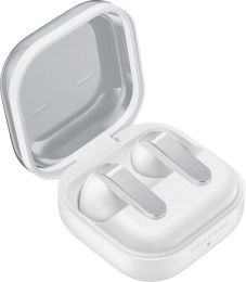 Гарнитура вкладыши Samsung Galaxy Buds 4 белый беспроводные bluetooth в ушной раковине (SM-R540NZWACIS)