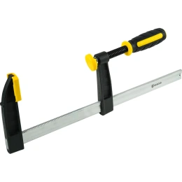 F-образная струбцина BERGER 80*300мм, зажим до 270кг BG1936