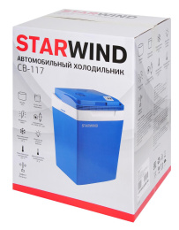 Автохолодильник STARWIND CB-117,  29л,  синий и серый