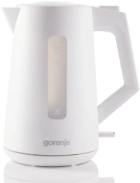 Чайник электрический Gorenje K17OPW 1.7л. 2200Вт белый корпус: пластик
