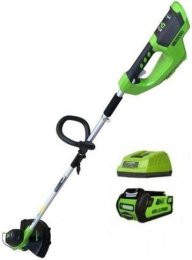 Greenworks Триммер аккумуляторный G40LTK2, {40V, 30 см, с 1хАКБ 2 А.ч и ЗУ} [2101507UA]