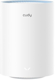 Бесшовный Mesh роутер CUDY M1200, Wi-Fi 5, AC1200, 2.4/5ГГц, 1 LAN, белый [m1200 1-pack ]