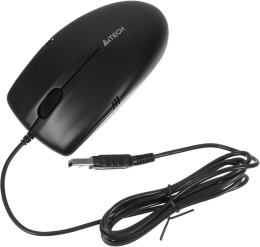 Мышь проводная A4TECH OP-530NUS черный (USB, 1200dpi, 3but) (OP-530NUS)