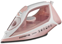 Утюг Polaris PIR 2497AK 2400Вт белый/розовый