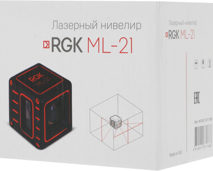 Лазерный нивелир RGK ML-21 4610011871788