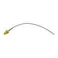 Пигтейл SMA-female - MHF4/IPEX 15 см, кабель RF1.13
