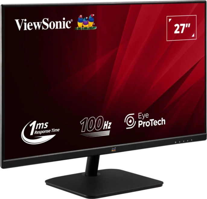 27" Монитор ViewSonic VA2732-H-2, 1920x1080, IPS, 100Гц, 1хHDMI, черный