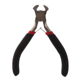 Rexant 12-4605 Кусачки торцевые мини 100 мм никелированные, авторазжим, обливные рукоятки