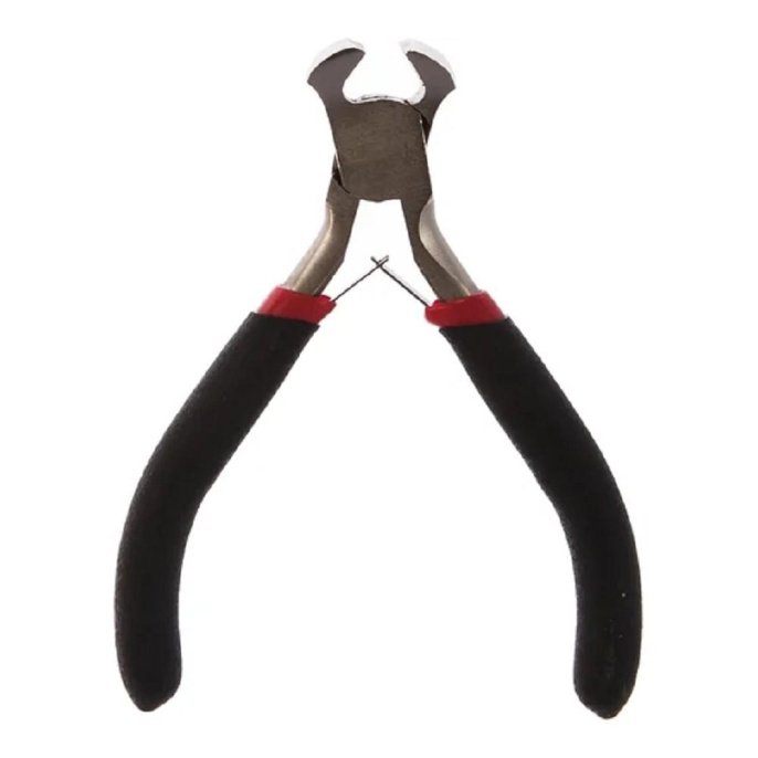 Rexant 12-4605 Кусачки торцевые мини 100 мм никелированные, авторазжим, обливные рукоятки