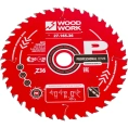 Диск пильный по дереву 165x20x1.6/1.1 мм, A=18° ATB + 8° SHEAR Z=36 WOODWORK 27.165.36