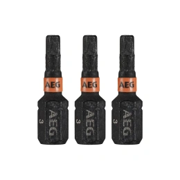Биты ударные AAK253H3 (3 шт; HEX3; 25 мм) AEG 4932479177