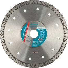 Диск алмазный отрезной тонкий (180х22.2 мм) GROSS 73056