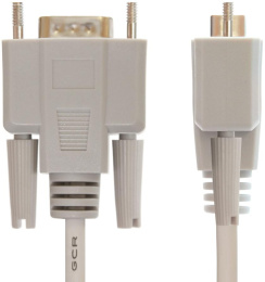 Удлинитель 0-модемный Greenconnect COM RS-232 1.8м GCR-DB903-1.8m 9M AM / 9F AF, пакет