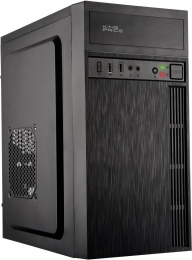 Корпус mATX KINGPRICE KPCC-MN210, Mini-Tower, без БП,  черный