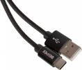Кабель USB m -USB Type-C m 1м черный 12014416