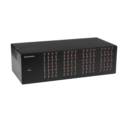 Управляемый USB over IP концентратор DistKontrolUSB-64 с 64 портами USB с 2 блоками питания