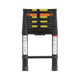 Телескопическая алюминиевая бытовая лестница ROCKFORCE 3.5 м RF-UP350