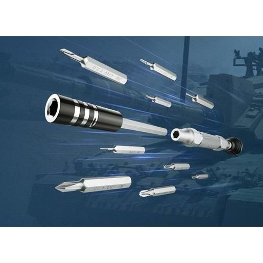 Набор отверток для электроники UGREEN CM372 (80459) 38-in-1 Aluminum Alloy Screwdriver Set. Цвет: черный