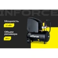 Безмасляный компрессор (24 л; 8 бар; 220 л/мин) Inforce OCX-24L 04-06-32