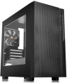 Корпус mATX Thermaltake Versa H18 Window, Micro-Tower, без БП,  черный [ca-1j4-00s1wn-00]