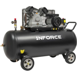 Ременной компрессор (200 л; 10 бар; 412 л/мин) Inforce BCX-200L