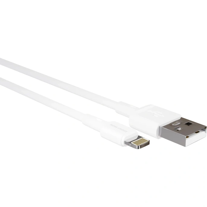 Дата-кабель More Choice USB 2.0A для Lightning 8-pin TPE 0.25м K14i White
