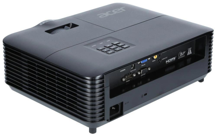Проектор Acer X139, DLP, черный [mr.jx611.00z]