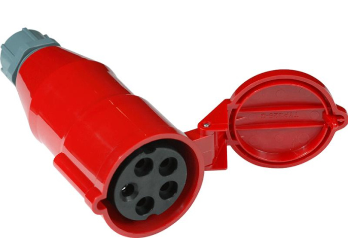 Вилка LanMaster LAN-IEC-309-32A3P/F