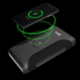 Мобильный аккумулятор TopON TOP-X73 72000mAh QC3.0/PD3.0/Qi 180W 5A USB-A/2xUSB-C беспров.зар. черный 103073