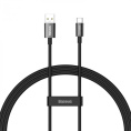 Кабель Baseus CAYS000901 Superior Series (SUPERVOOC) Fast Charging Data Cable USB to Type-C 65W 1m Black