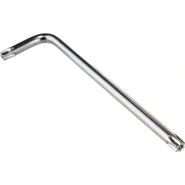 Набор удлиненных имбусовых ключей Tamper-Torx, 9 шт: TT T10-T50, 45Х, закаленные, никель СИБРТЕХ 12322