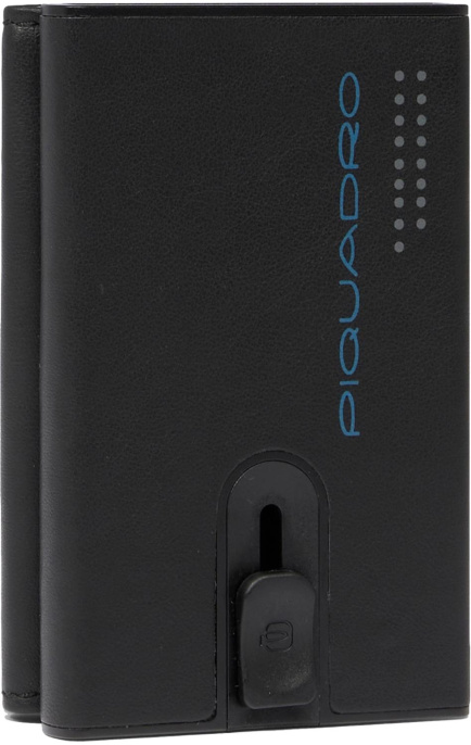 Чехол для кредитных карт Piquadro Urban PP5585UB00R/NGR черный/серый натур.кожа