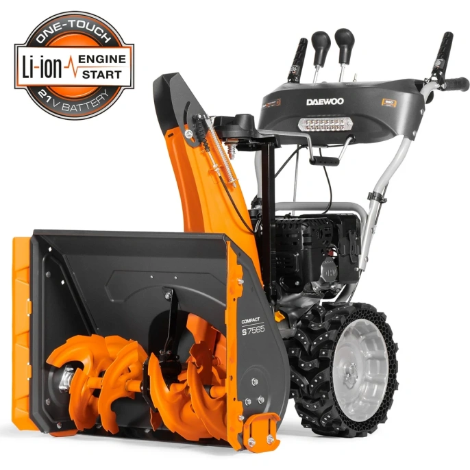 Бензиновый снегоуборщик с электрозапуском DAEWOO S 7565