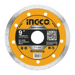 Диск алмазный сплошной 230х5х2.5х22 мм INGCO DMD022302M