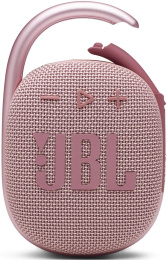 Колонка порт. JBL Clip 4 розовый 5W 1.0 BT 15м 500mAh JBLCLIP4PINK