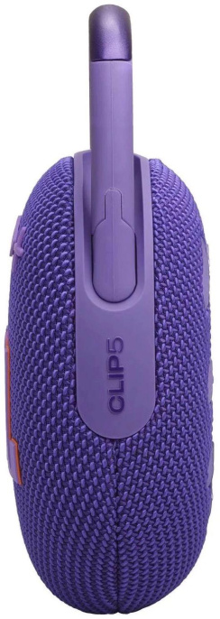 Колонка порт. JBL Clip 5 пурпурный 7W 1.0 BT 10м 1400mAh (26578208)